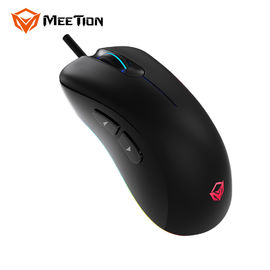 MeeTion GM19 2020 Bilgisayar Su Geçirmez Led Hafif Optik RGB Kablolu Fareler Altı Tıklayın Gaming Mouse