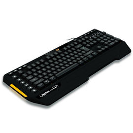 High quality USB ergonomic RGB backlit Macro computer gamer gaming keyboard