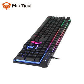 Wholesalers Cool rainbow light Gaming keyboard for Laptop and Desktop