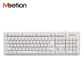 MEETION MT-K202 US Layout USB Wired Ergonomic Waterproof Professional Office Keyboard For PC