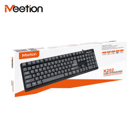 MEETION MT-K202 US Layout Latest Waterproof Design USB Computer Keyboard