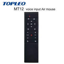 360 degree motion sensing  Gyroscope air mouse MT12 voice input 2.4GHz rf smart remote control